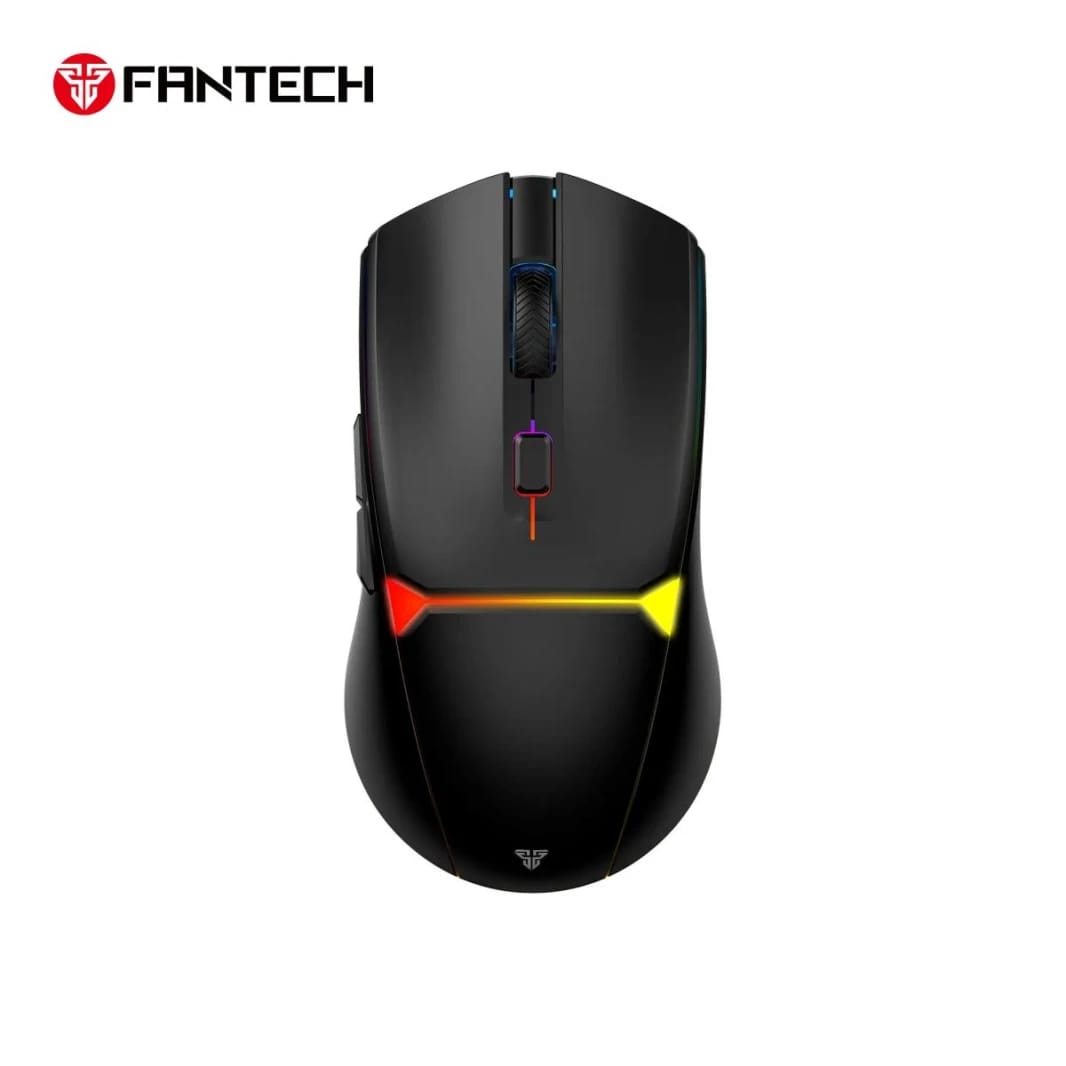 FANTECH WG7V2 CRYPTO II Wireless Gaming Mouse - Black, Switch Lifetime: 20 Million Clicks Sensor: Optical Gaming Sensor DPI (Max): 12000 DPI-Black