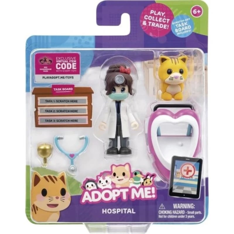 جازويرز Adopt Me! حزمة أصدقاء دكتور هارت والقط الزنجبيل، الإصدار الأول
