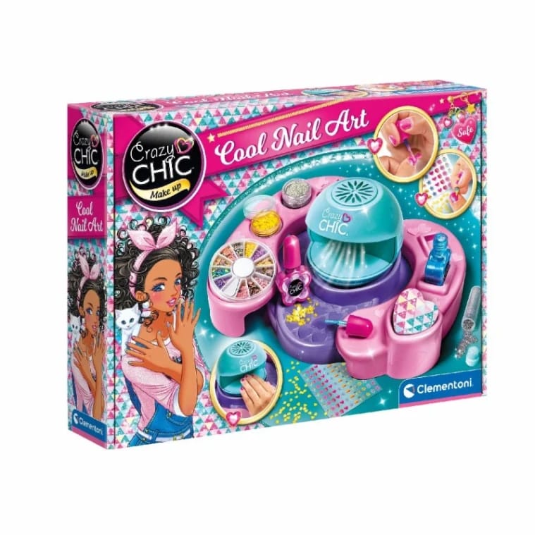 Clementoni Crazy Chic, Cool Nail Art