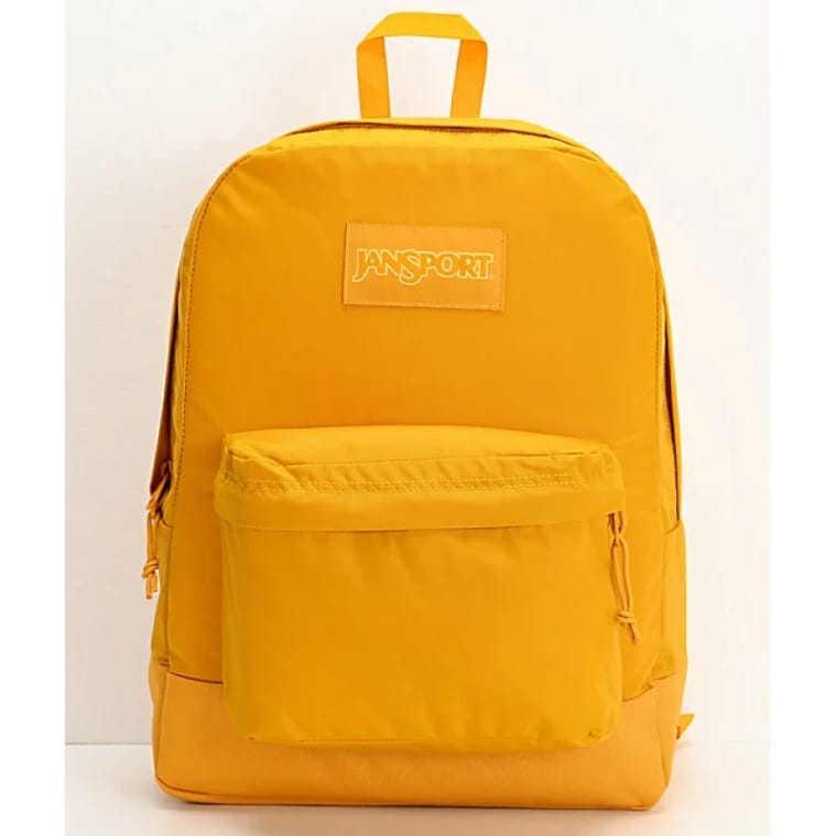 JanSport Superbreak Mono English Mustard Backpack
