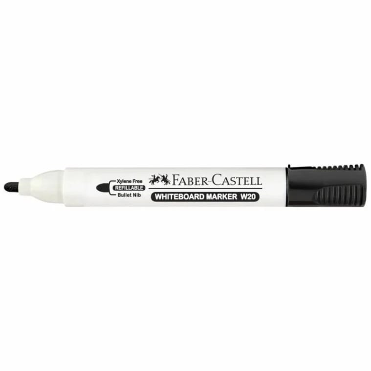 Faber Castell Chisel Tip Whiteboard Marker, Black