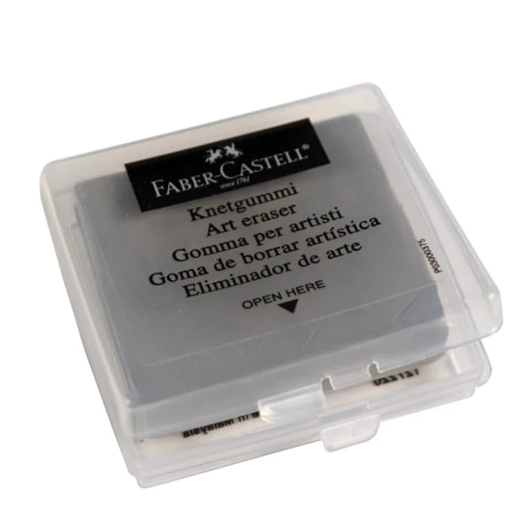 Faber-Castell Art & Graphite Plastic Eraser, Black Color