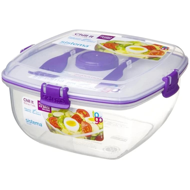 Sistema Salad To Go Container, 1.1L, Al Nahdi