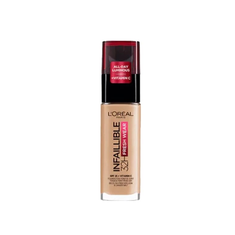 LOREAL INFALLIBLE FOUNDATION 140 BEIGE DORE/GOLDEN BEIGE
