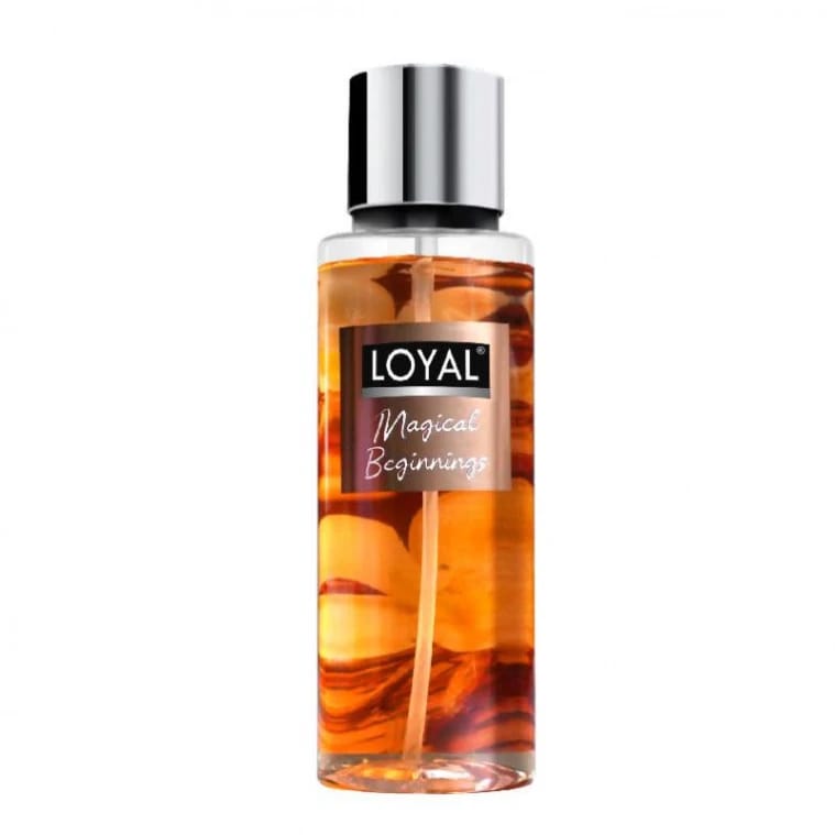 LOYAL fragrance mist 250ml Magical Beginnings gold