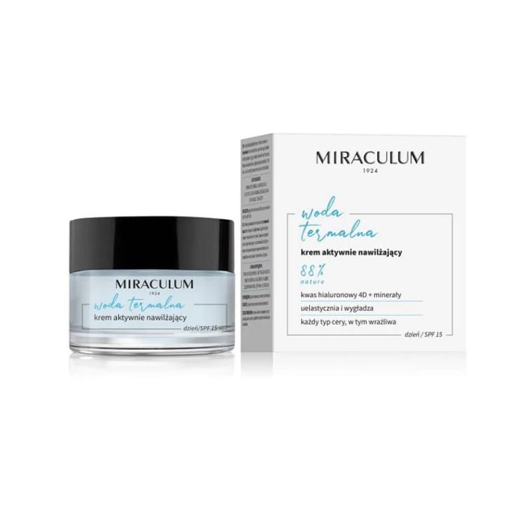MIRACULUM THERMAL WATER ACTIVELY MOISTURIZING DAY CREAM SPF15 50ML