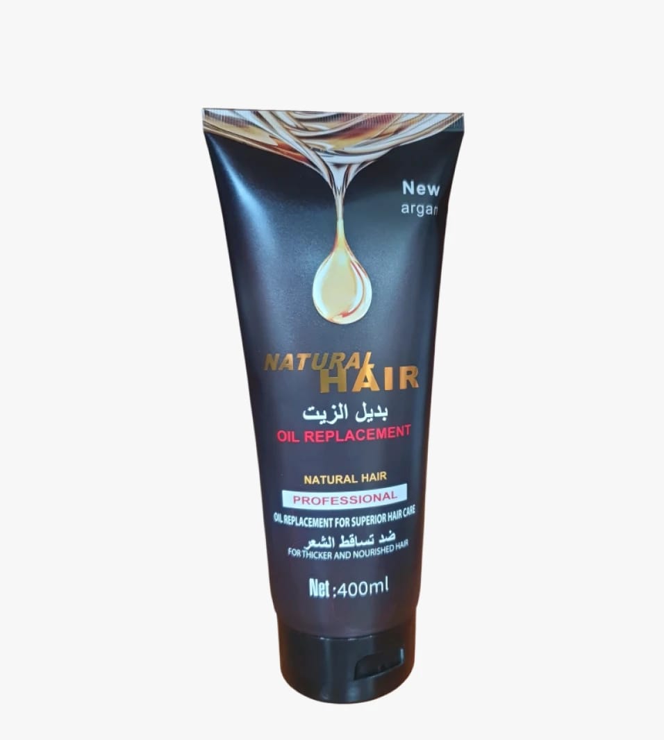 Natural Hair Care Product - Argan Oil Replacement for Shine and Thick Hair, Anti-Frizz, Ideal for All Hair Types