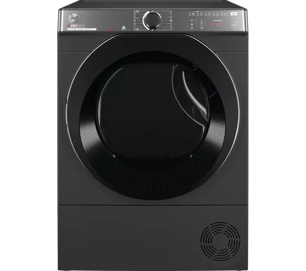 Hoover Washing Machine - 8 KG - 1600 RPM - Black