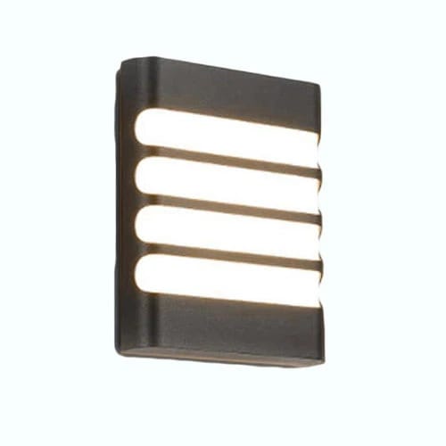 Vitro Outdoor Rainproof Lined Rectangular Globe Light, 24W, Desert, VE-0033