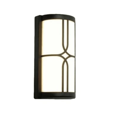 Vetro Waterproof Ribbed Oval Globe Outdoor Light, 24W, Desert - VE-0030