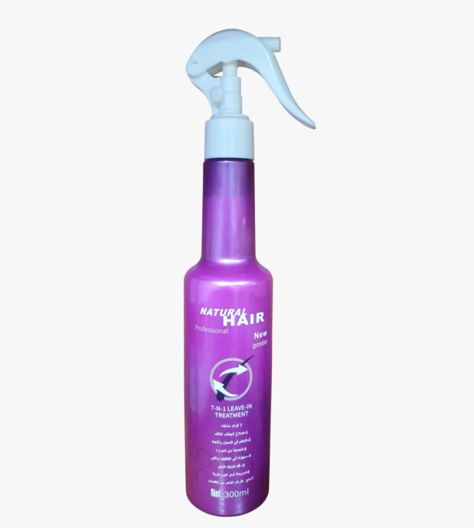 Natural Hair Care Product with Professional Formula and Moisturizing Effect, Seven Benefits Design for All Hair Types and Care Needs.