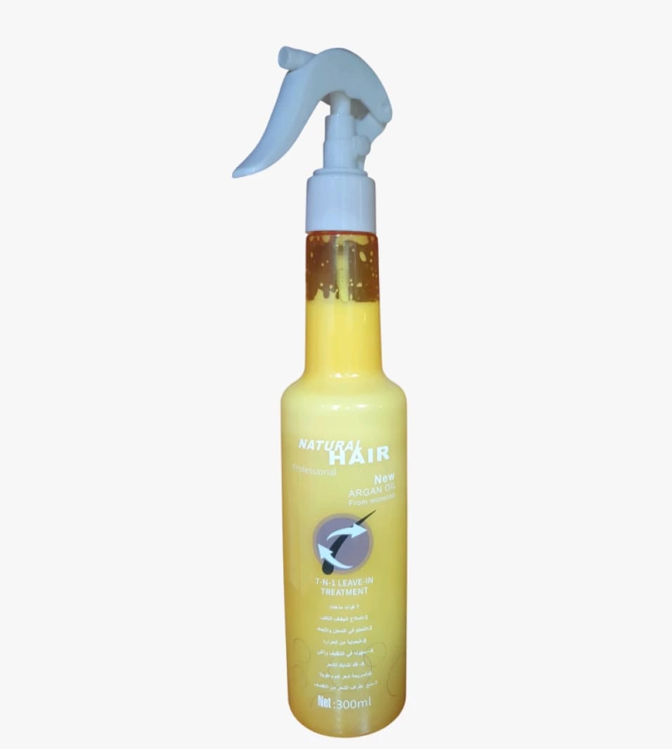 Natural Argan Hair Care Product for Women Enhances Beauty and Provides Strong, Flexible Hair Perfect for Frizz Control and Damage Repair