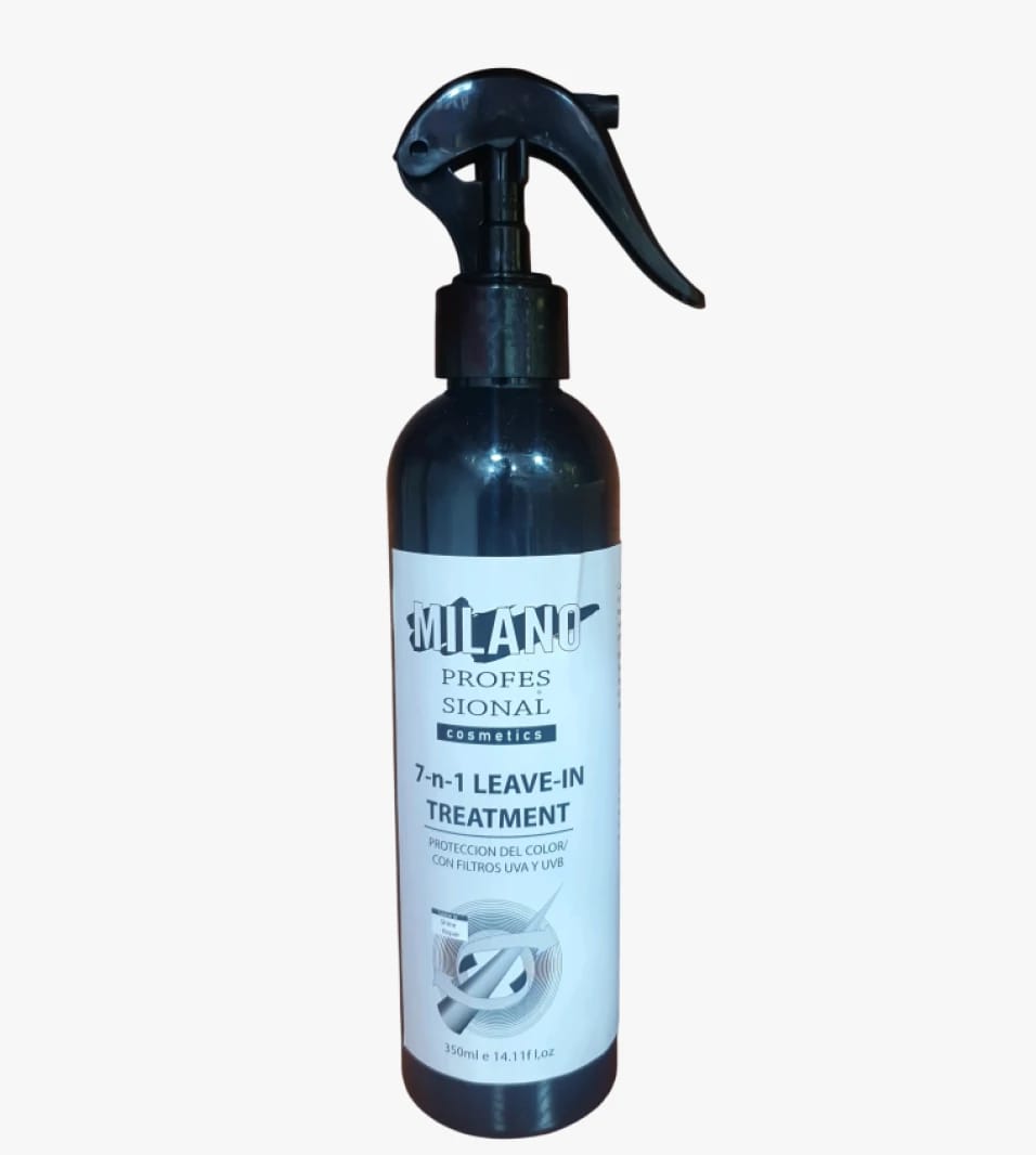 Milano Professional 7-in-1 Leave-In Hair Treatment for Men and Women for All Hair Types with Unique Design