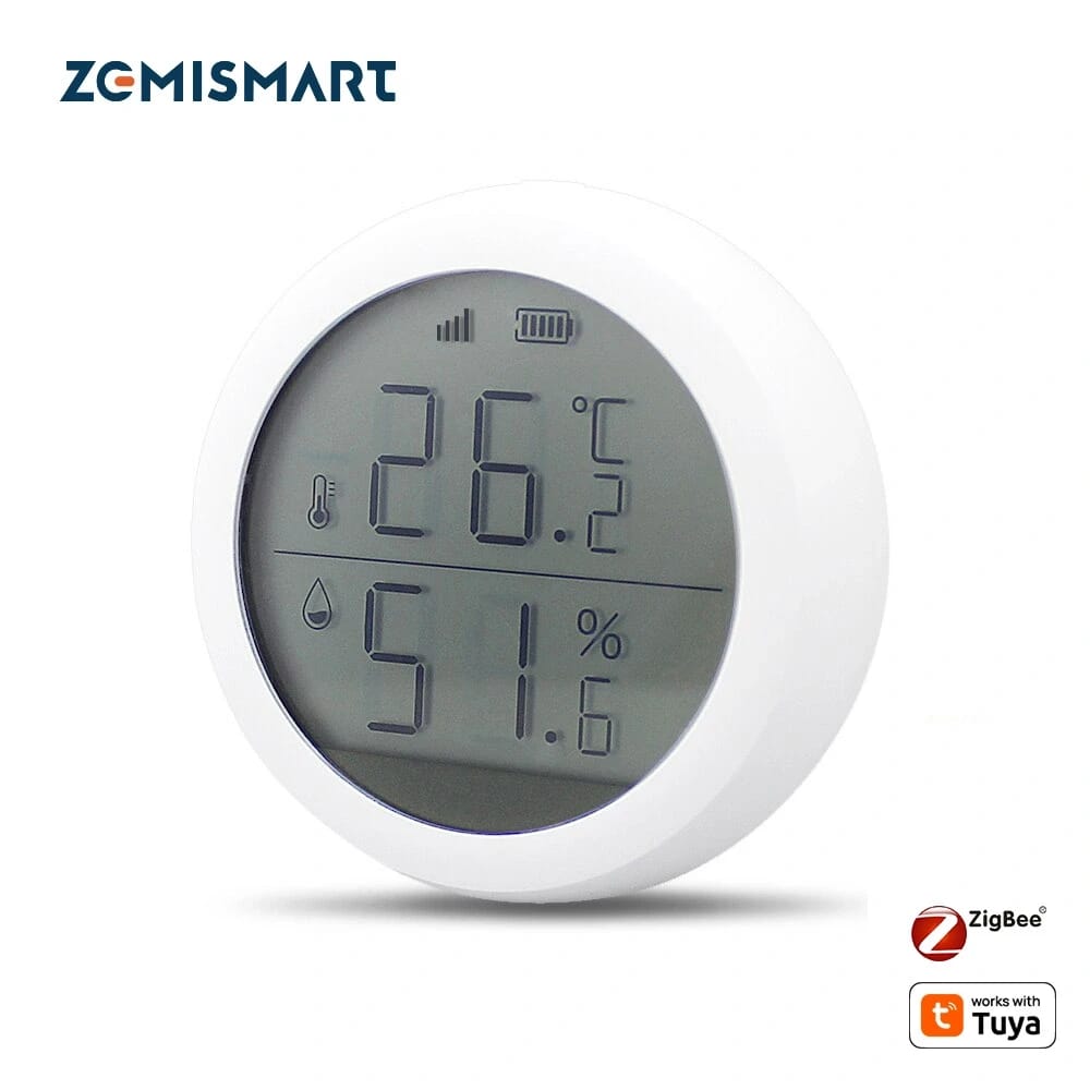 Zigbee - Zemismart-Temperature And Humidity Sensor - Zigbee