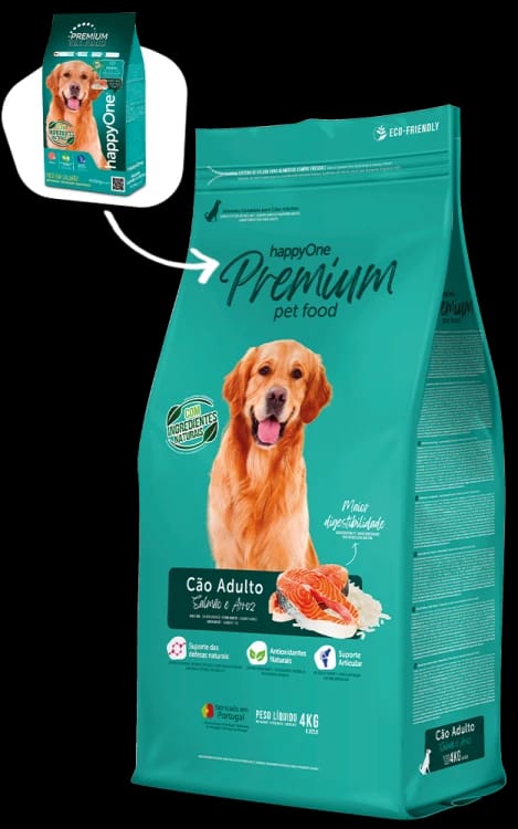 HappyOne Adult Dog - Salmon and Rice 15kg Super Premium