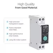 Wifi قاطع ذكي مع عداد 1P 63A - تومزن
