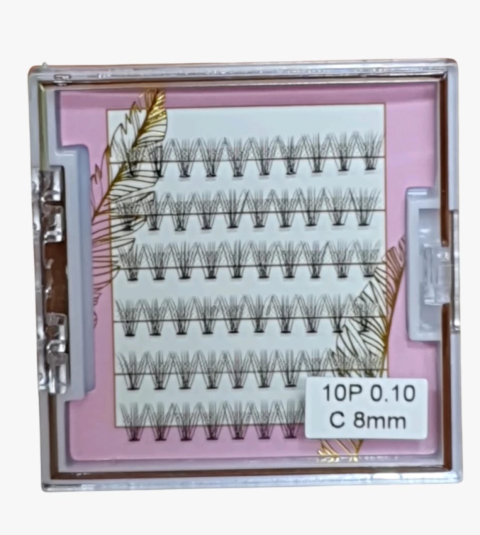 Volume Lash Pack 3D for Women 10P 0.10 C 8mm Stylish and Glamorous Design for All Daily and Evening Events