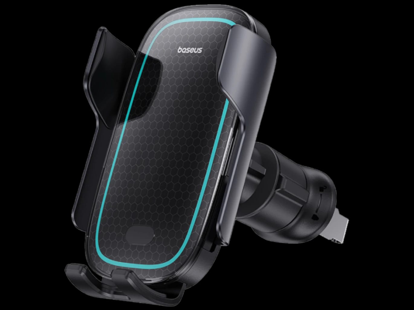 حامل هاتف كهربائي للسيارة بالشحن اللاسلكي من سلسلة Milky Way Pro من باسيوس بقوة 15 واط