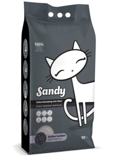 Sandy Activated Carbon Cat Litter 10 kg