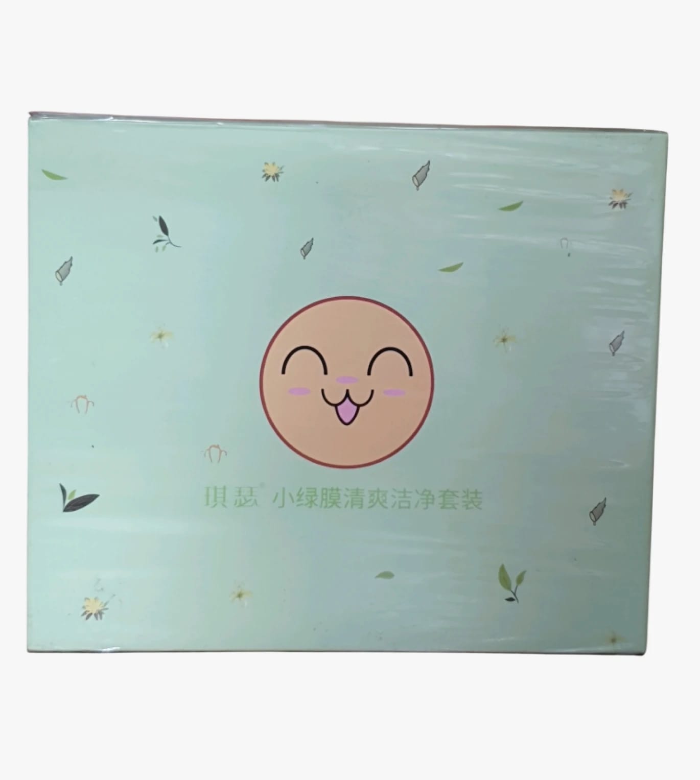 Qise Natural Skin Cleansing Set with Green Tea Extract for Deep Purification and Impurity Removal for Sensitive Skin.