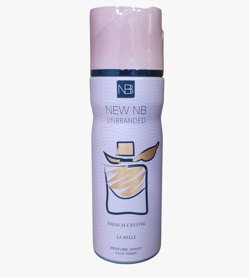 New NB French Crystal La Belle Perfume Spray for Women with Elegant and Captivating Design for a Unique Fragrance Experience.