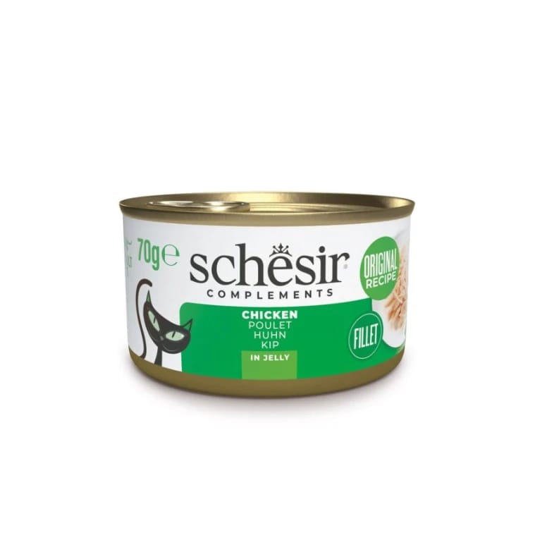 Schesir Complements Wet Cat Chicken in Jelly Can 70g
