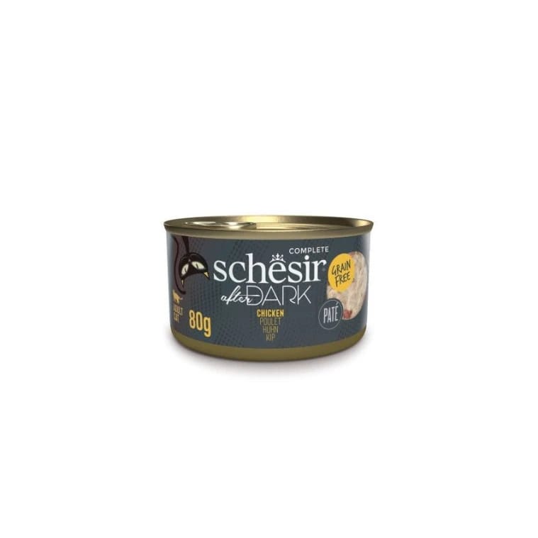 SCHESIR AFTER DARK PATE' CAT CAN CHICKEN 80G