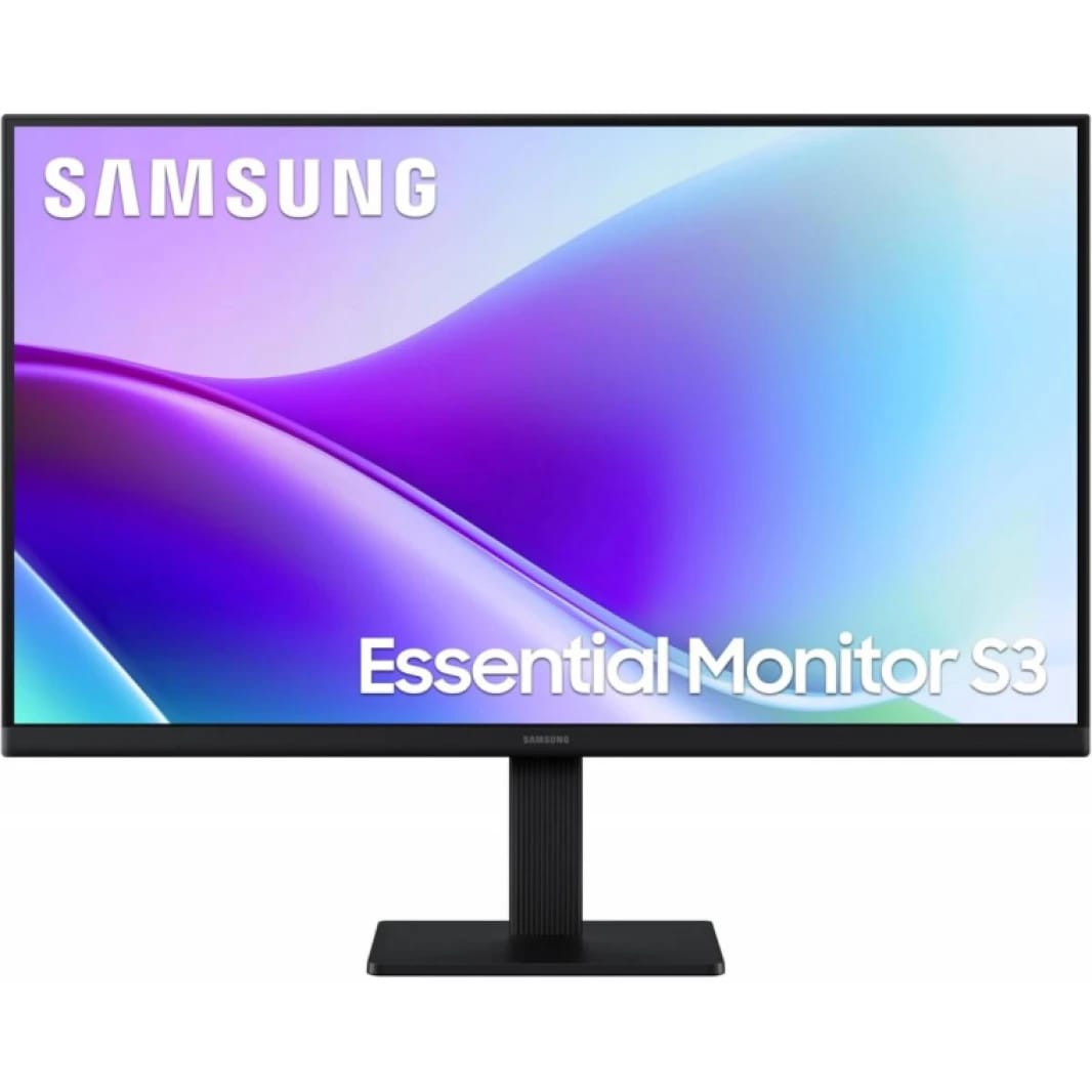 Samsung S3 Essential (F320) 24" Full-HD, IPS Flat Monitor, 120Hz, 5MS (GTG), Super Slim Design, Eye Saver Mode & Less Screen Flickering