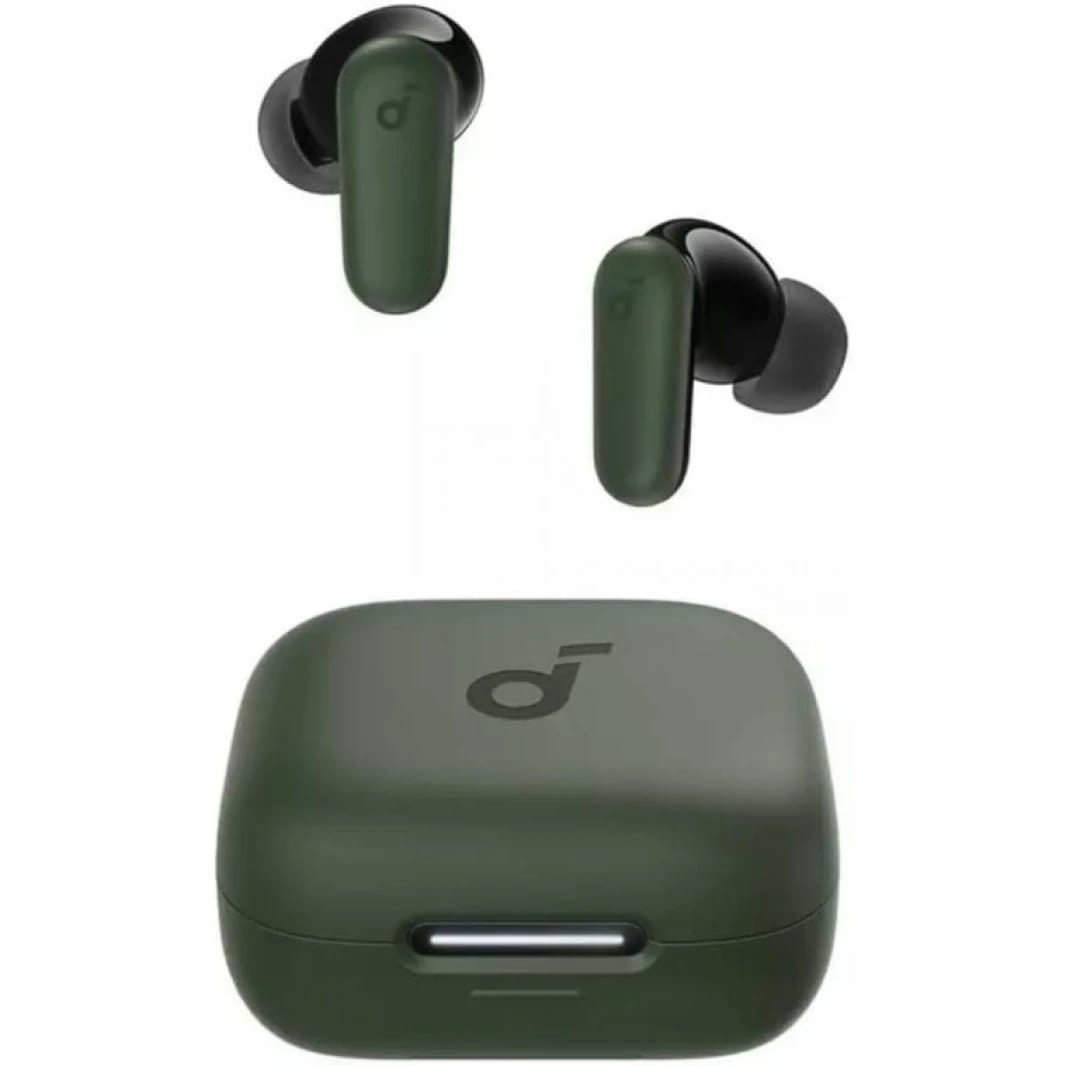 Soundcore By Anker R50i NC True Wireless Earbuds 10mm Drivers with Big Bass, Bluetooth 5.3, 45H Playtime, IP54, AI Clear Calls with 4 Mics, 22 Preset EQs via App - Green - 18 Month Warranty