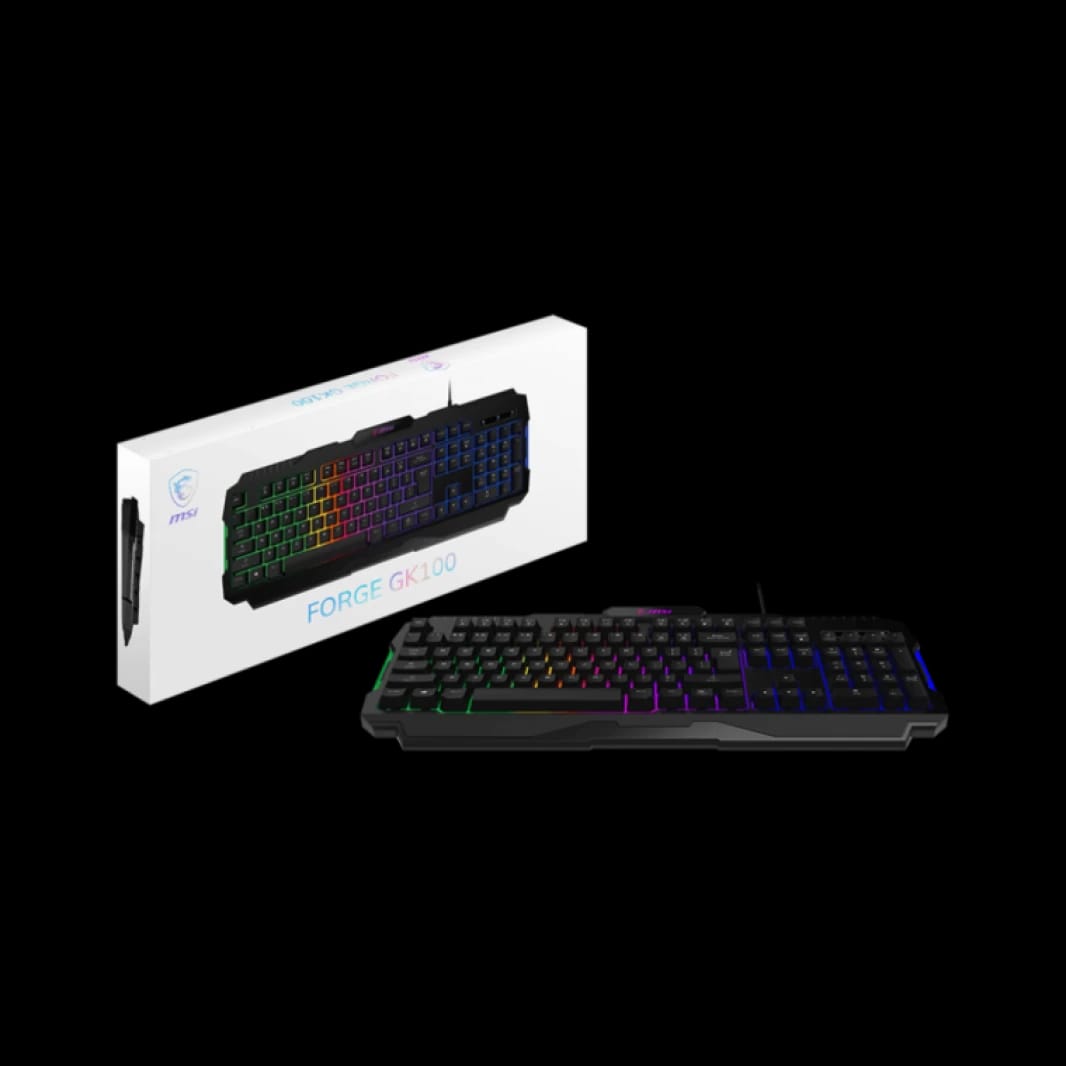 MSI Forge GK100 – Gaming RGB Keyboard, 19-Key Anti-Ghosting