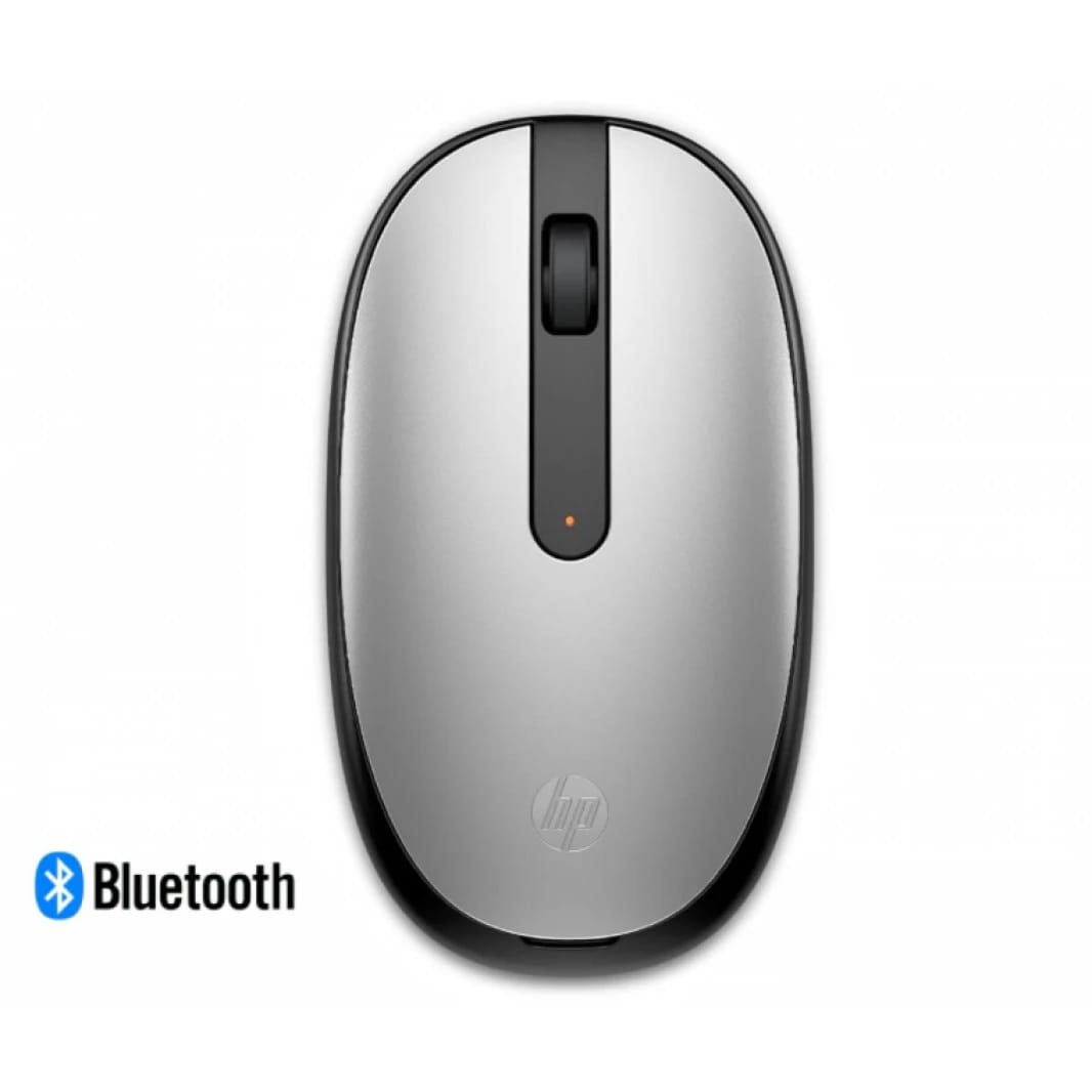 HP 240 Bluetooth® Mouse, Lock On with Bluetooth® 5.1 Wireless connectivity, Super Accurate Tracking at 1600 DPI, Sleek ambidextrous Design with Three Buttons and a Scroll Wheel