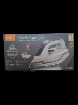 RAF Electric Steam Iron with Innovative Design and Ceramic Soleplate for All Users