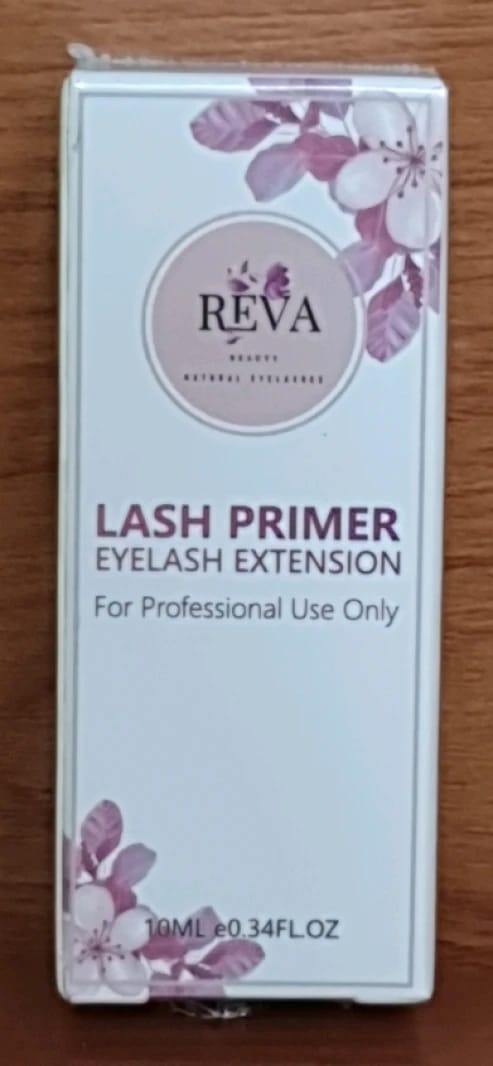 REVA Lash Primer for Eyelash Extension Elegant Design for Professional Use and Superior Daily Elegance