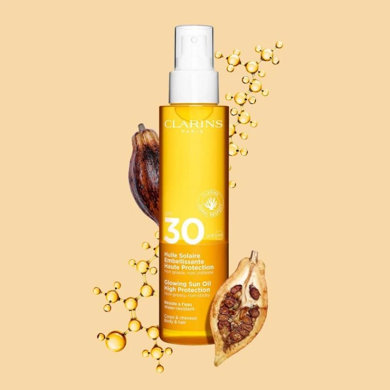 Glowing Sun Oil High Protection Spf30