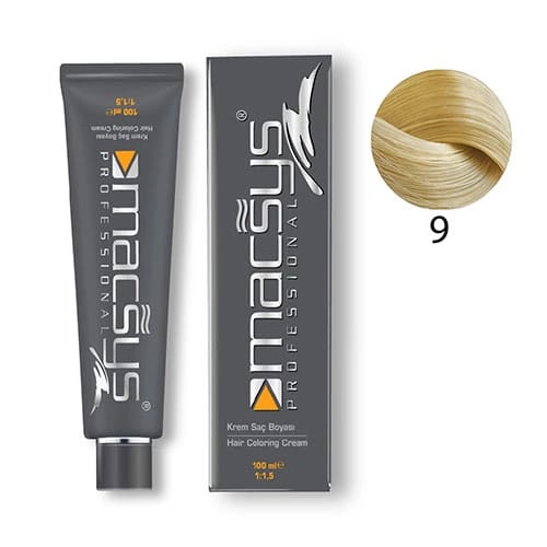 Maxus Hair Color - Extra Light Blonde 9 - 100 ml