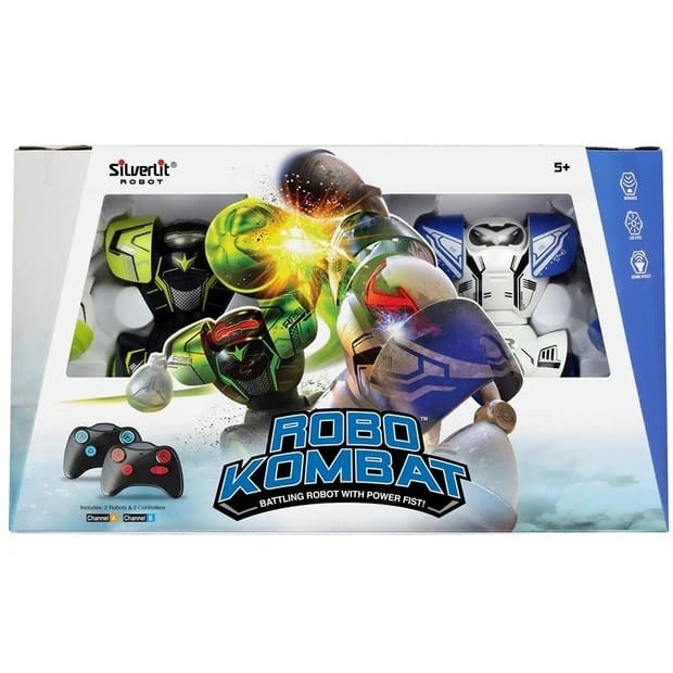 SilverLit Robo Kombat Twin Pack 21.7 x 8.5 x 14.4 cm