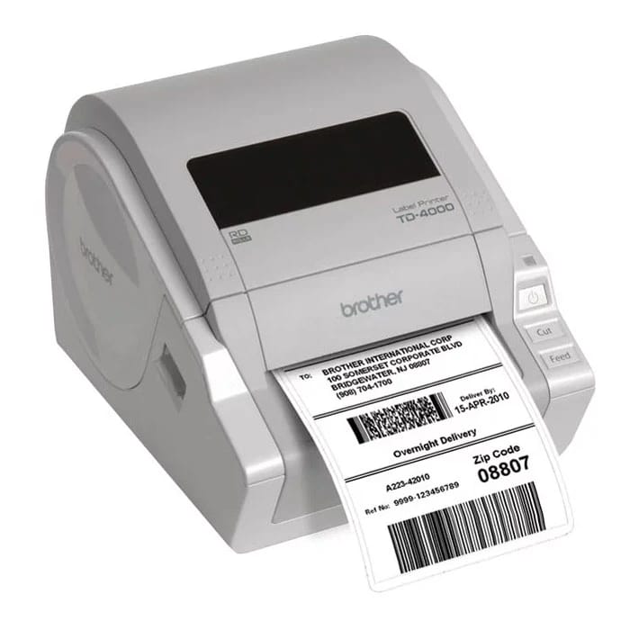 طابعة الملصقات التجارية Brother TD-4000