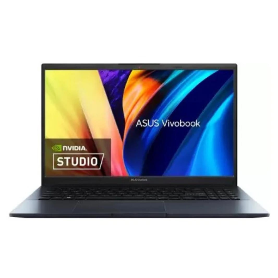 لابتوب ASUS Vivobook Pro 15 - معالج Intel Core i7-11370H، بطاقة رسوميات NVIDIA GeForce GTX 1650 Max-Q سعة 4GB GDDR6، شاشة 15.6 بوصة FHD بسطوع 400 شمعة، نظام Windows 11 Home مع حقيبة ظهر، أزرق هادئ