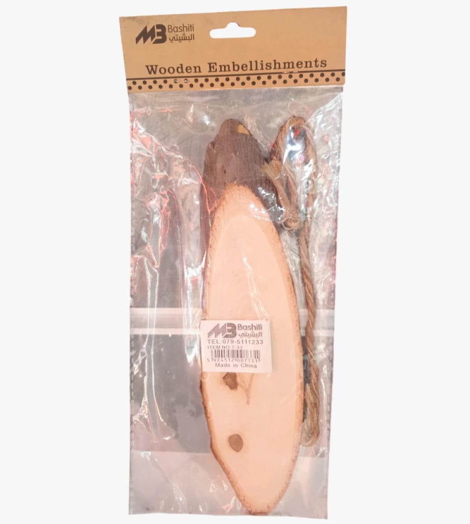 Bashiti Wooden Embellishments for Decorative Crafts Ideal for DIY Enthusiasts and Interior Design Creatives