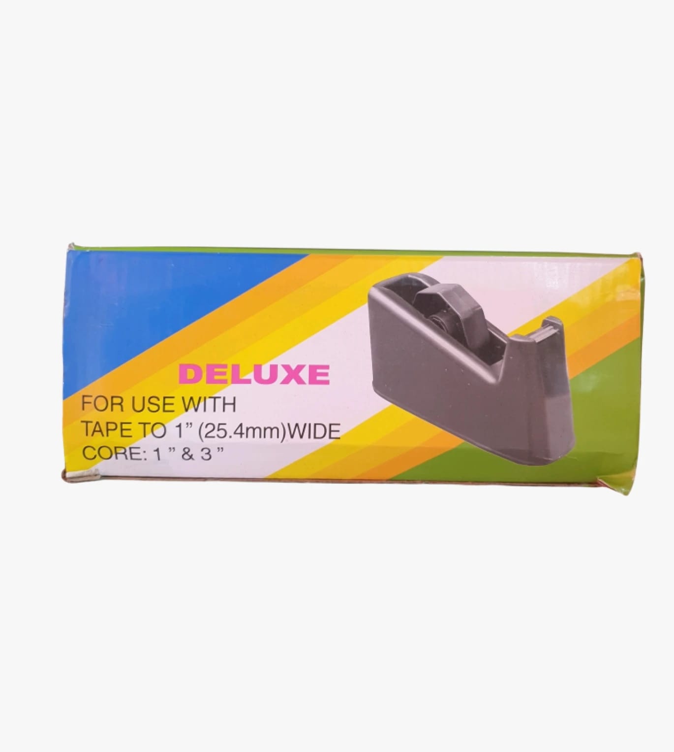 Deluxe Heavy Duty Tape Dispenser for Office Design and Daily Use, Compatible with Tape up to 1-Inch Wide