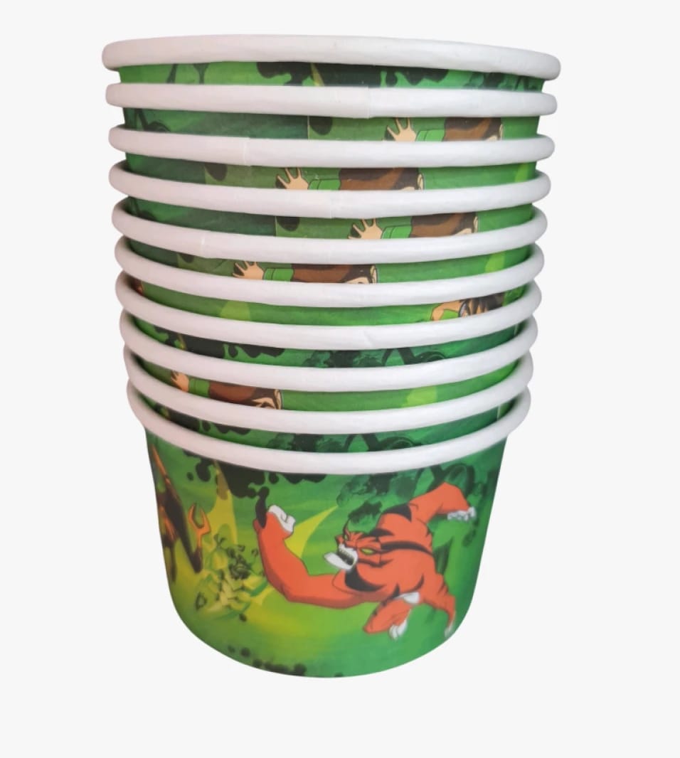 Colorful Cartoon Character Paper Cup Set for Kids Parties and Events by Reputable Brand with Exciting Design