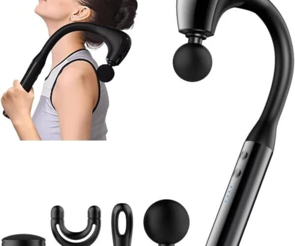 Massage Gun with Back Extension Handle