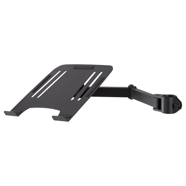 Laptop holder with arm, black