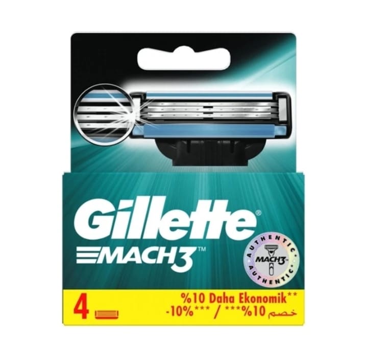 رؤوس شفرات جيليت الرجالية Gillette Mach3