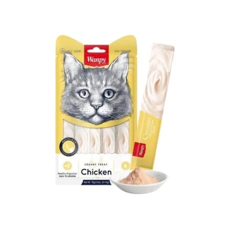 Wanpy Creamy Treats Chicken Flavor 70g