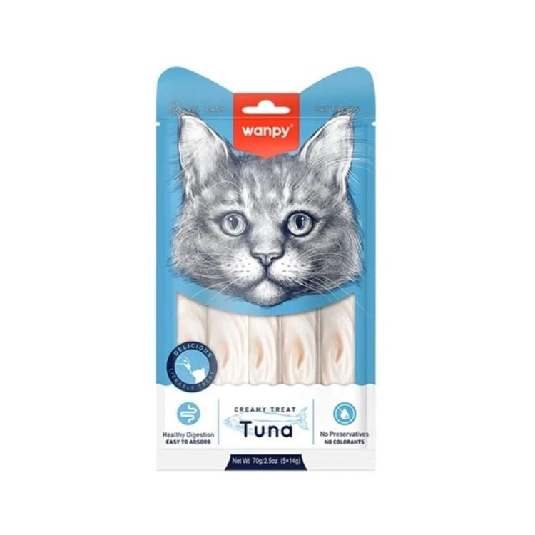 Wanpy Creamy Tuna Flavored Treats 70g