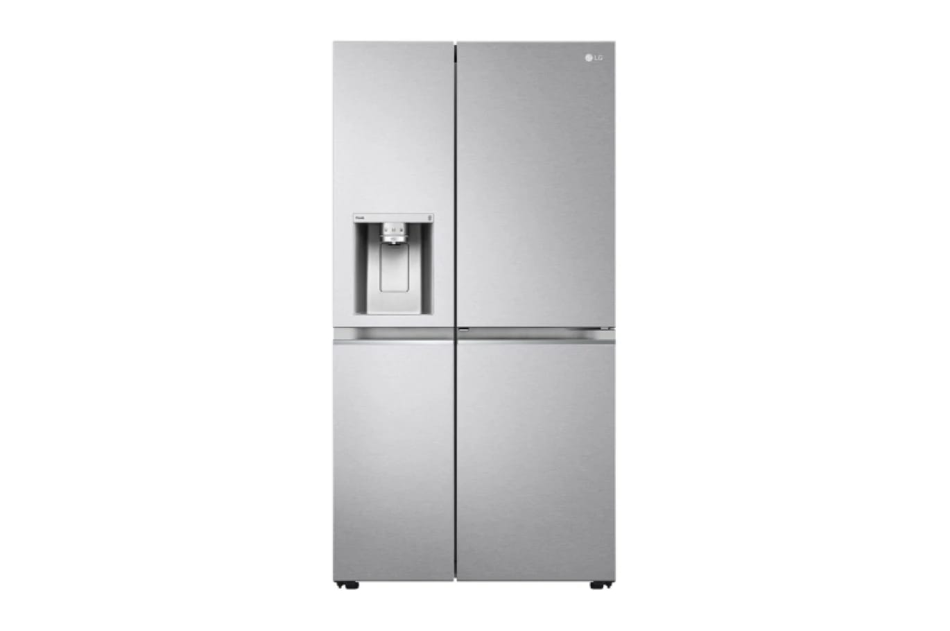 LG Door-in-Door™ ThinQ™ Side By Side 674 L Gross Capacity, Refrigerator UV Nano™, Linear Cooling™, ThinQ™ in Silver Color