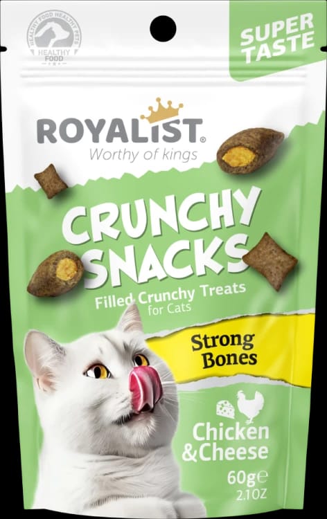 Royalist Crunchy Snacks / Chicken & Cheese / Strong Bones