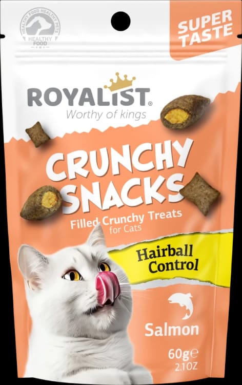 Royalist Crunchy Snacks / Salmon / Hairball Control