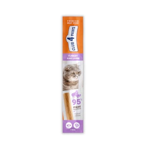 Club 4 Paws Premium Meat Stick: Turkey & Lamb